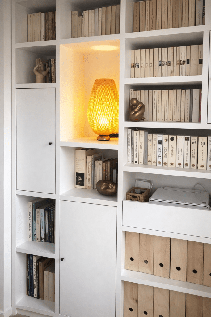 Appartement rénové par l'Agence Redo Paris 5